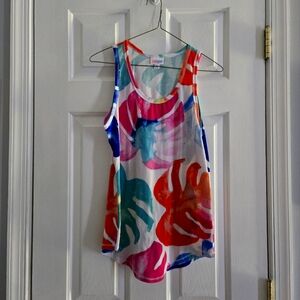 LuLaRoe Multicolor Floral Tank Top